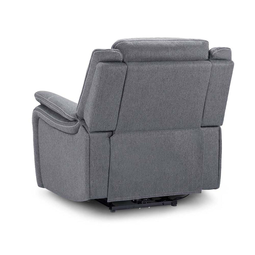 Galaxy Tech Grey Fabric Armchair-3
