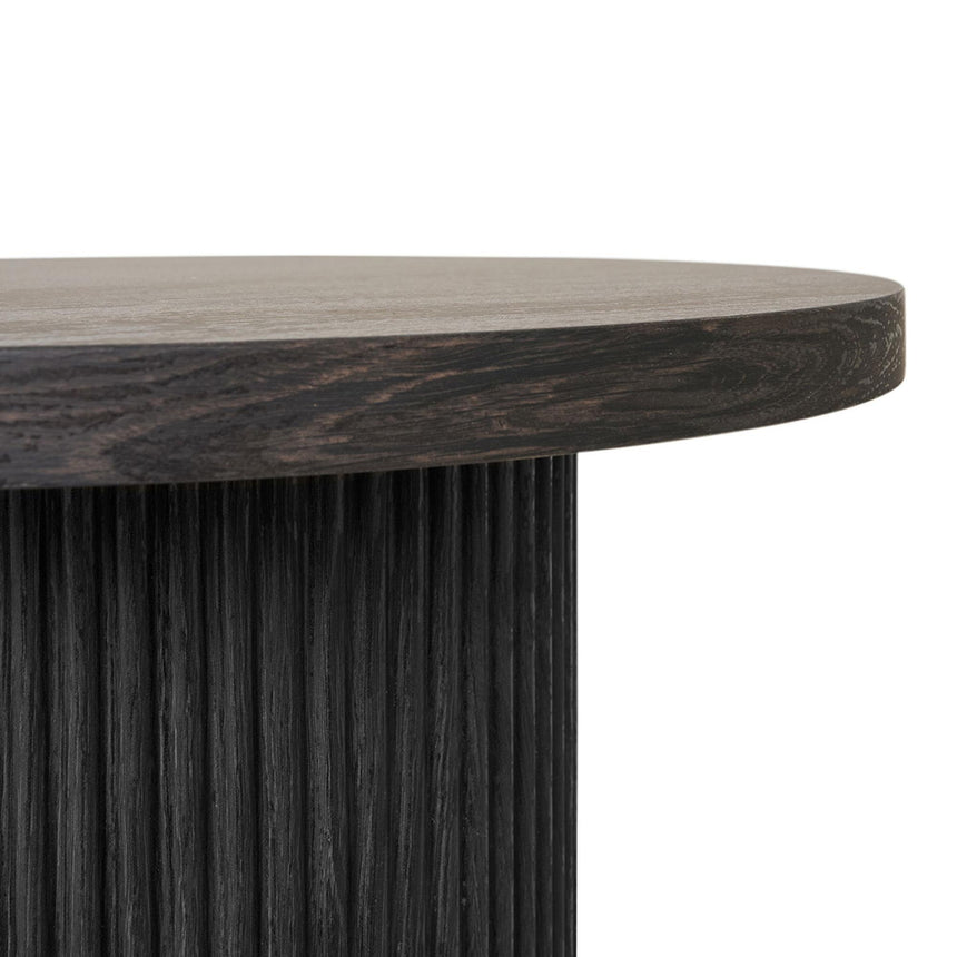 Boavista Dark Wood 8 Seater Oval Double Pedestal Dining Table - 210cm-3