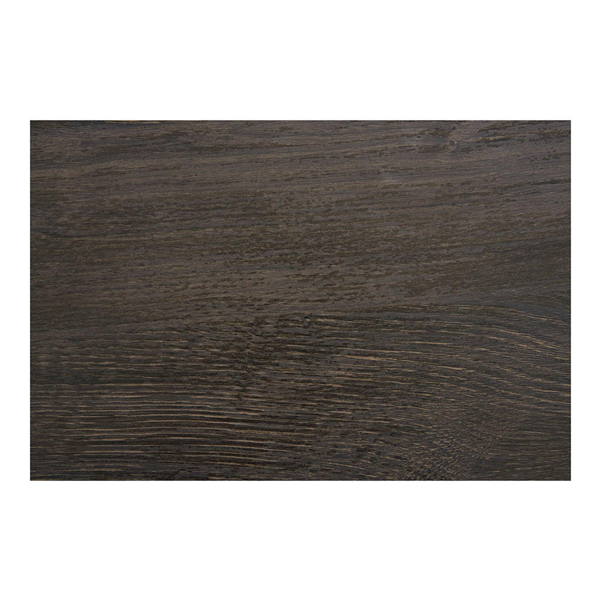 Boavista Dark Wood 8 Seater Oval Double Pedestal Dining Table - 210cm-4