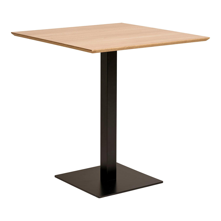 Fano Natural Wood Square Cafe Table-2