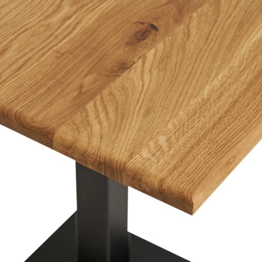 Lignano Natural Oak Square Cafe Table-3