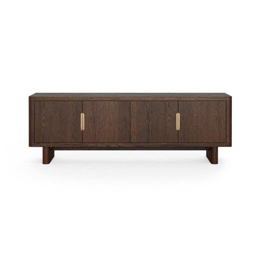 California Dark Oak 150cm TV Unit-3
