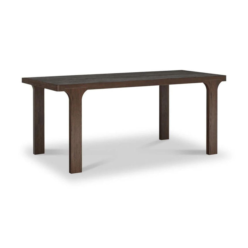 California Dark Oak 6 Seater Dining Table - 180cm-2