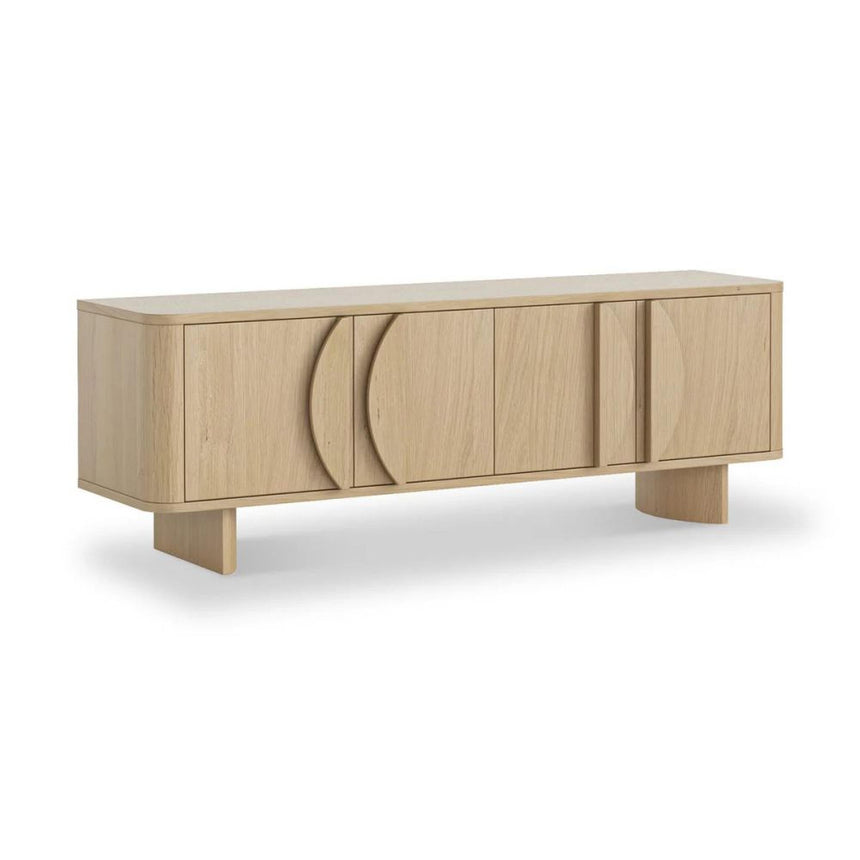 Cara Oak 145cm Storage TV Unit-4