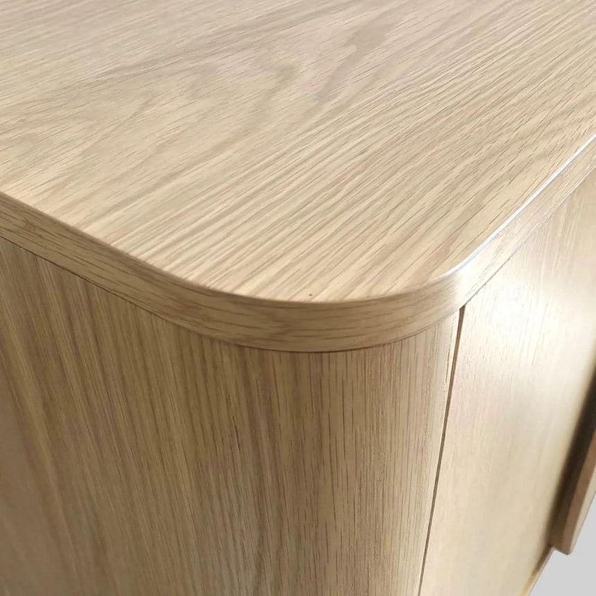 Cara Oak 145cm Storage TV Unit-7