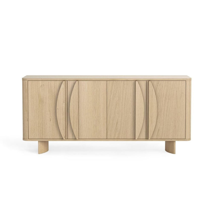 Cara Oak 4 Door Large Sideboard - 165cm-2