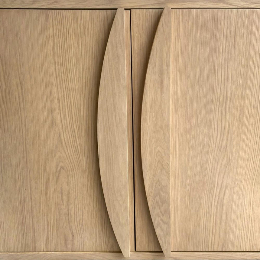 Cara Oak 4 Door Large Sideboard - 165cm-6