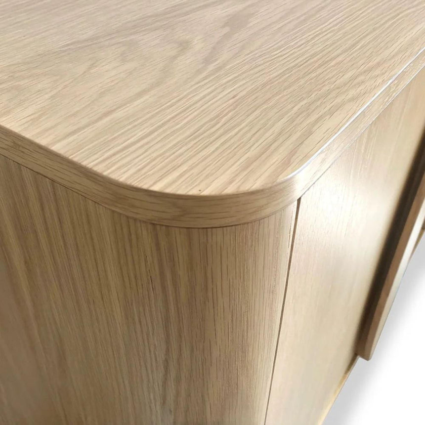 Cara Oak 4 Door Large Sideboard - 165cm-8