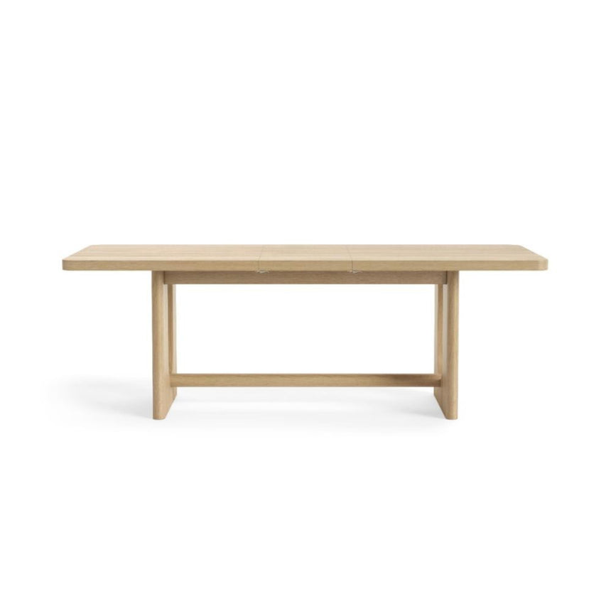 Cara Oak 8-10 Seater Extending Dining Table - 200cm-245cm-2