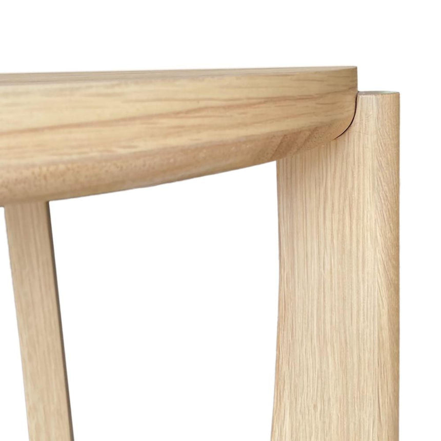 Cara Oak Round Side Table-6