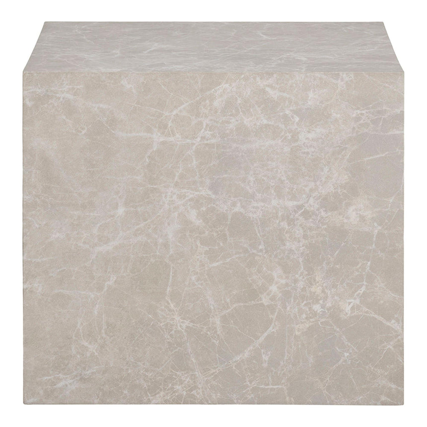 Prague Beige Marble Effect Coffee Table (Set of 2)-4