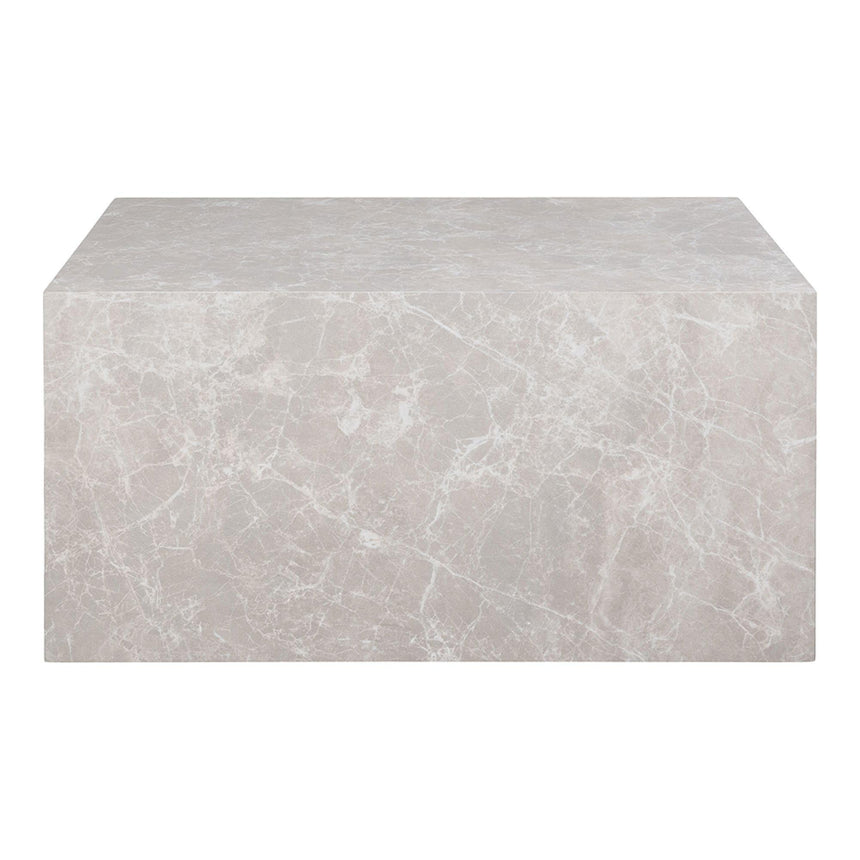 Prague Beige Marble Effect Coffee Table-2