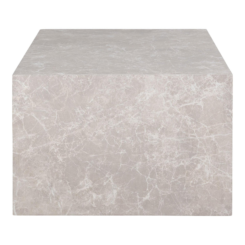 Prague Beige Marble Effect Coffee Table-4