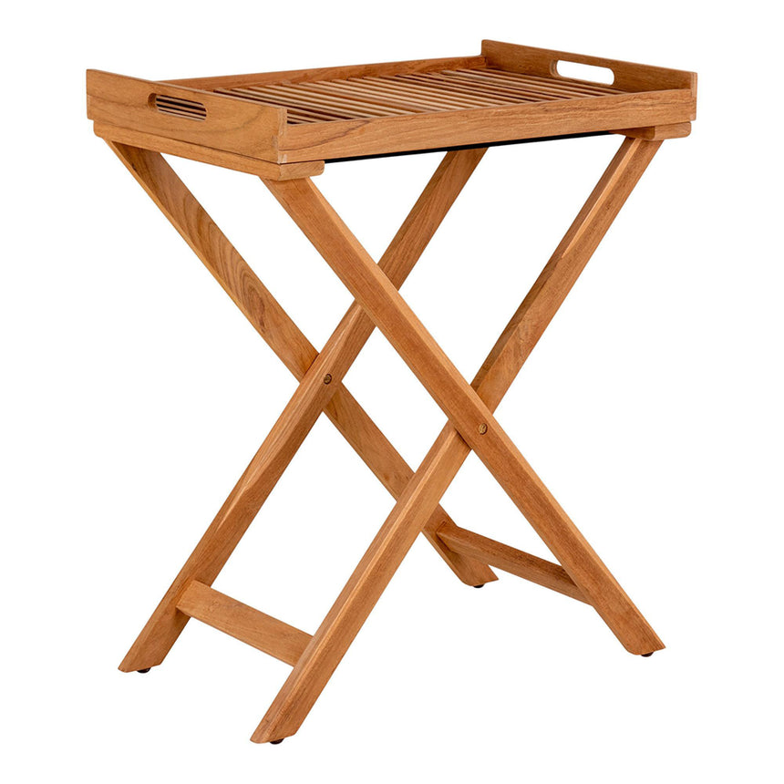 Ronda Teak Wood Large Tray Table-3