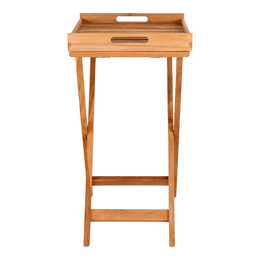 Ronda Teak Wood Large Tray Table-4