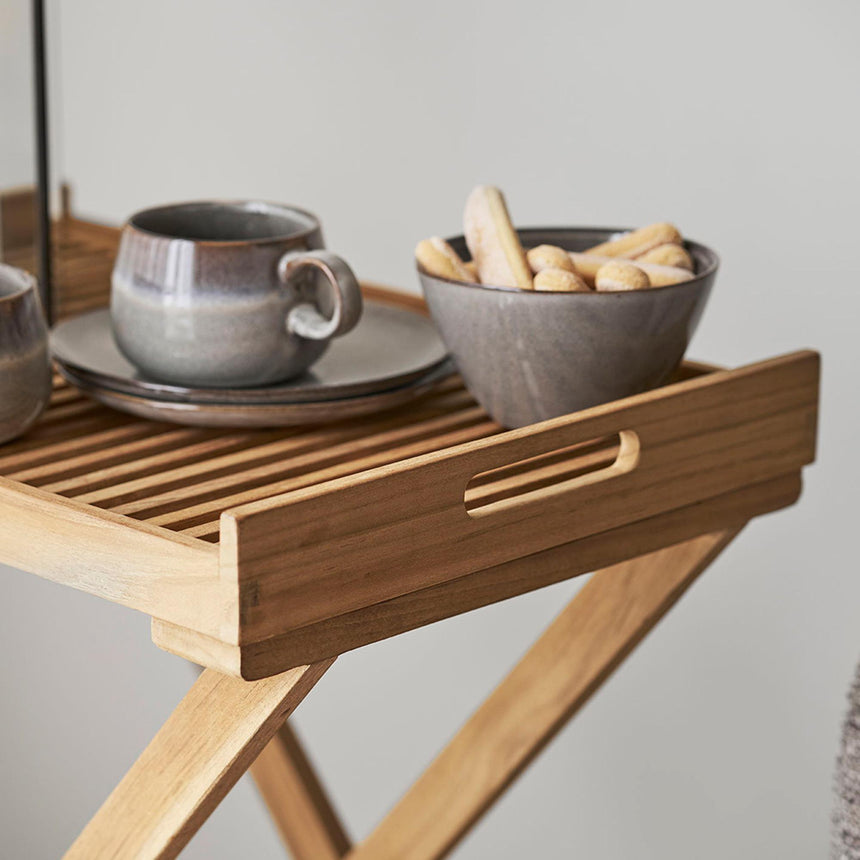 Ronda Teak Wood Large Tray Table-8