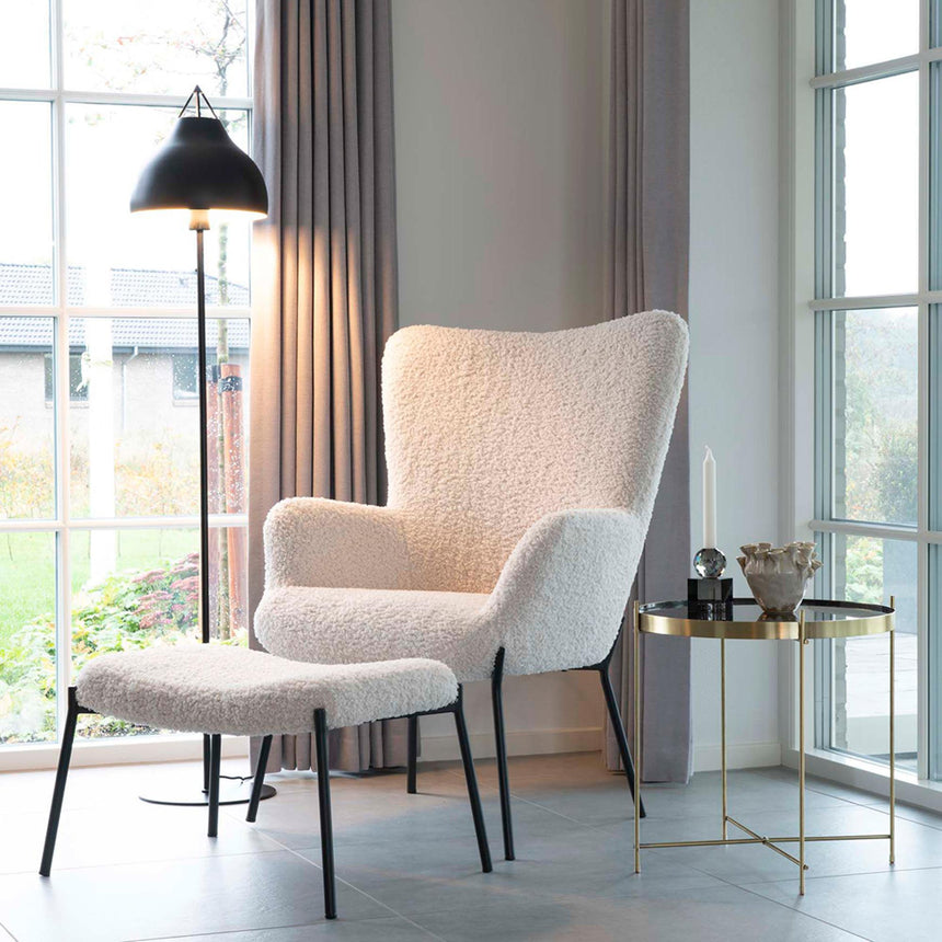 Venezia Brass Glass and Metal Round Coffee Table-4