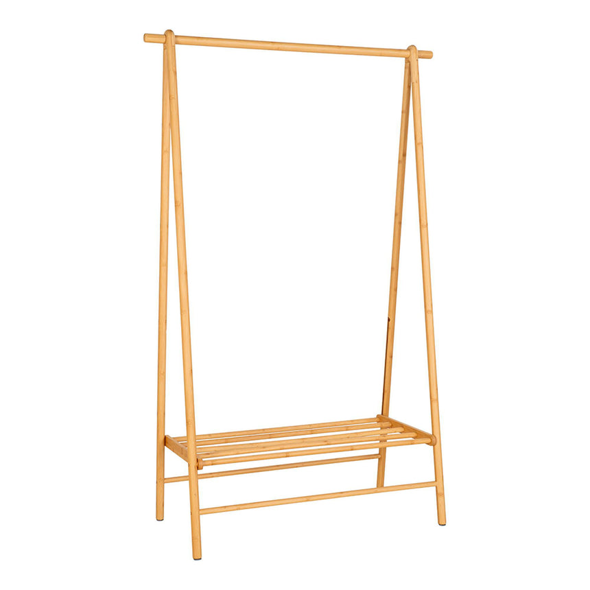 Manaus Natural Bamboo Clothes Rack-3