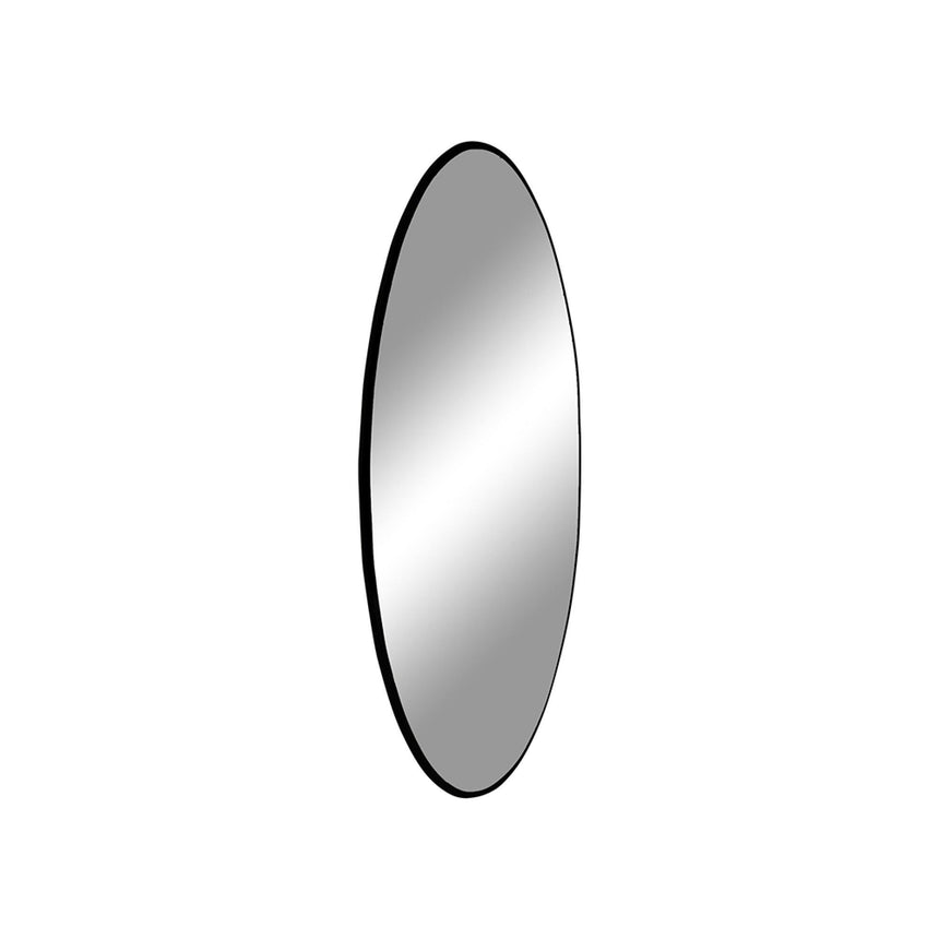 Jersey Black Round Wall Mirror - 60cm x 60cm-3