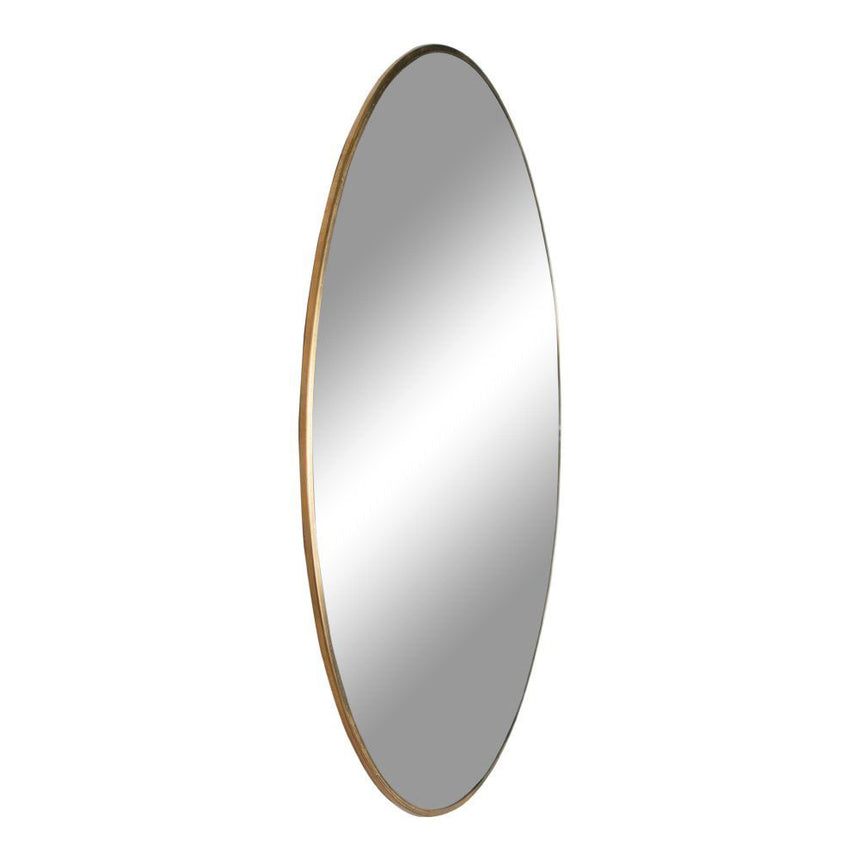 Jersey Brass Finish Round Wall Mirror - 100cm x 100cm-3