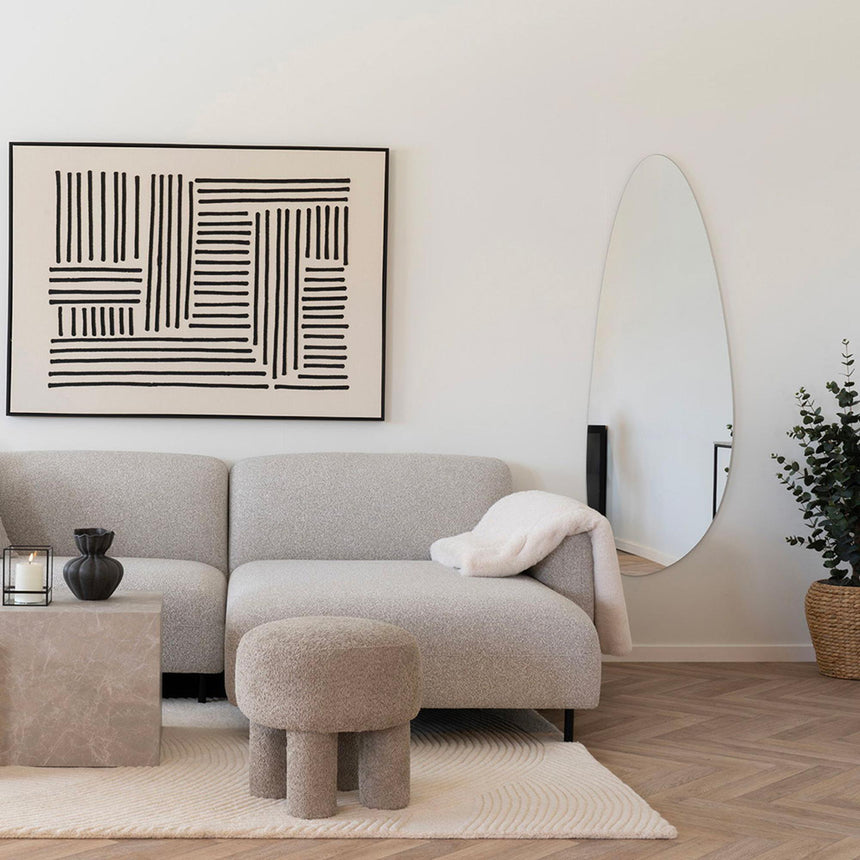 Pagani Abstract Wall Mirror - 57cm x 160cm-6