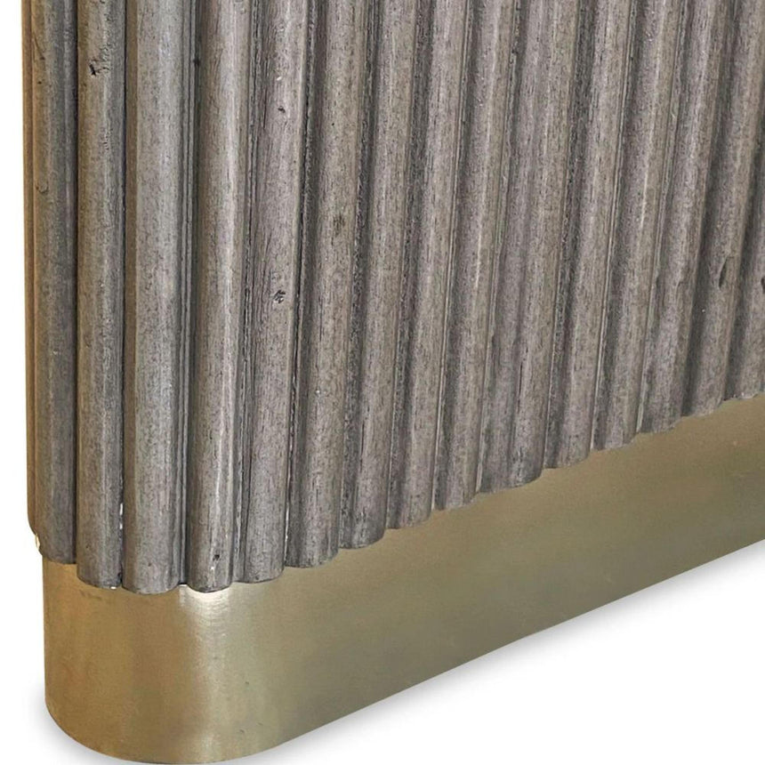 Isabella Grey Fluted Bed-3