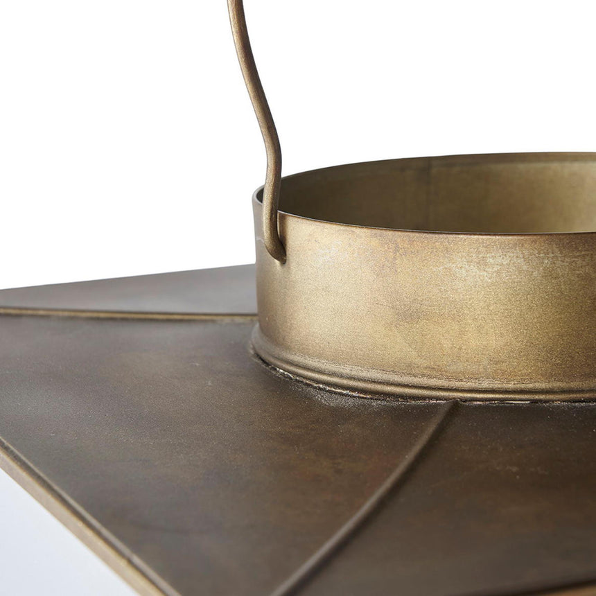 Mohali Antique Brass Lantern-3