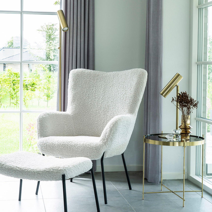 Yacolt Brass Steel Floor Lamp-3