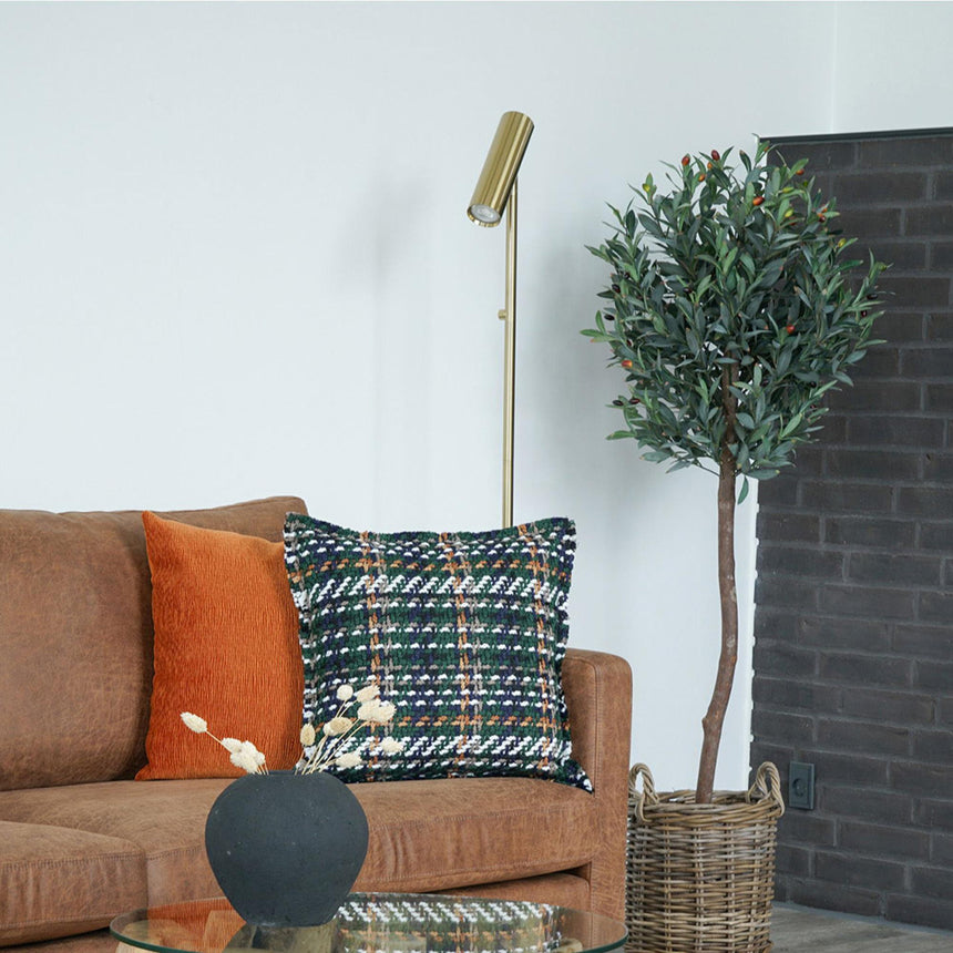 Yacolt Brass Steel Floor Lamp-4