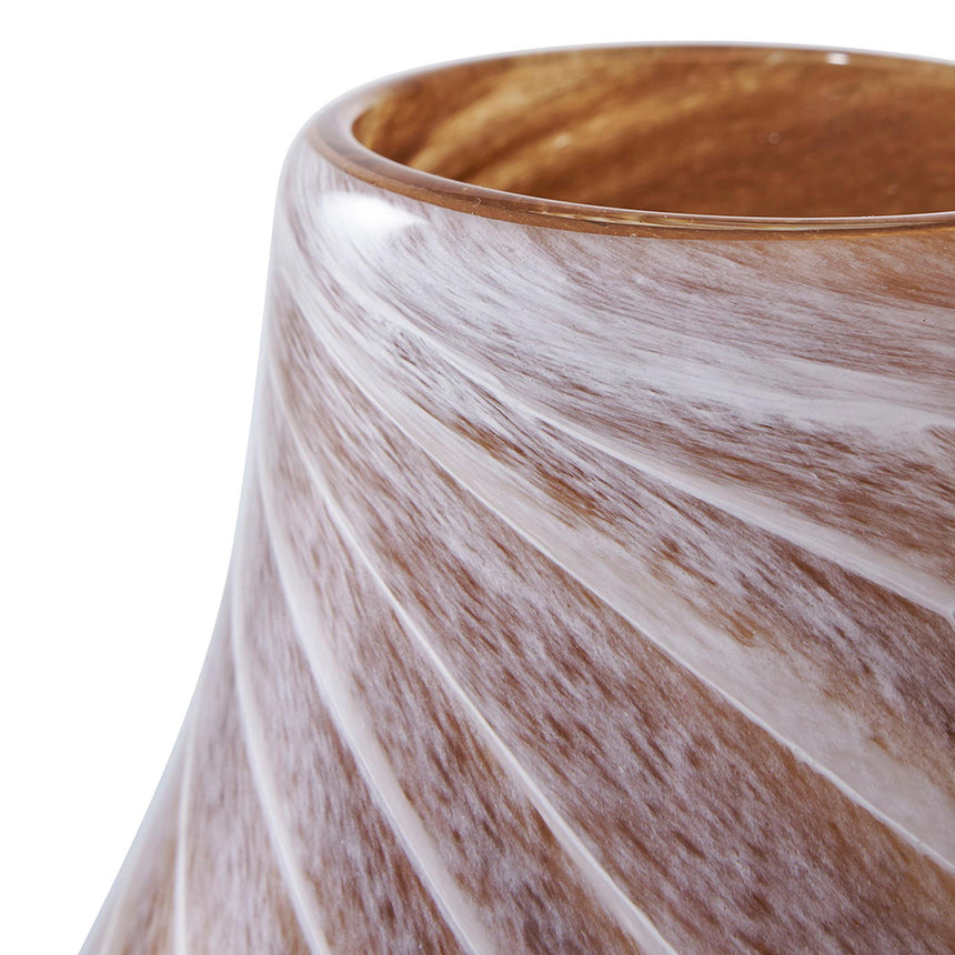 Brown Glass Vase-2