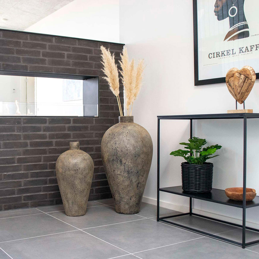 Corvo Brown Terracotta Decoration Pot - 32cm x 60cm-3