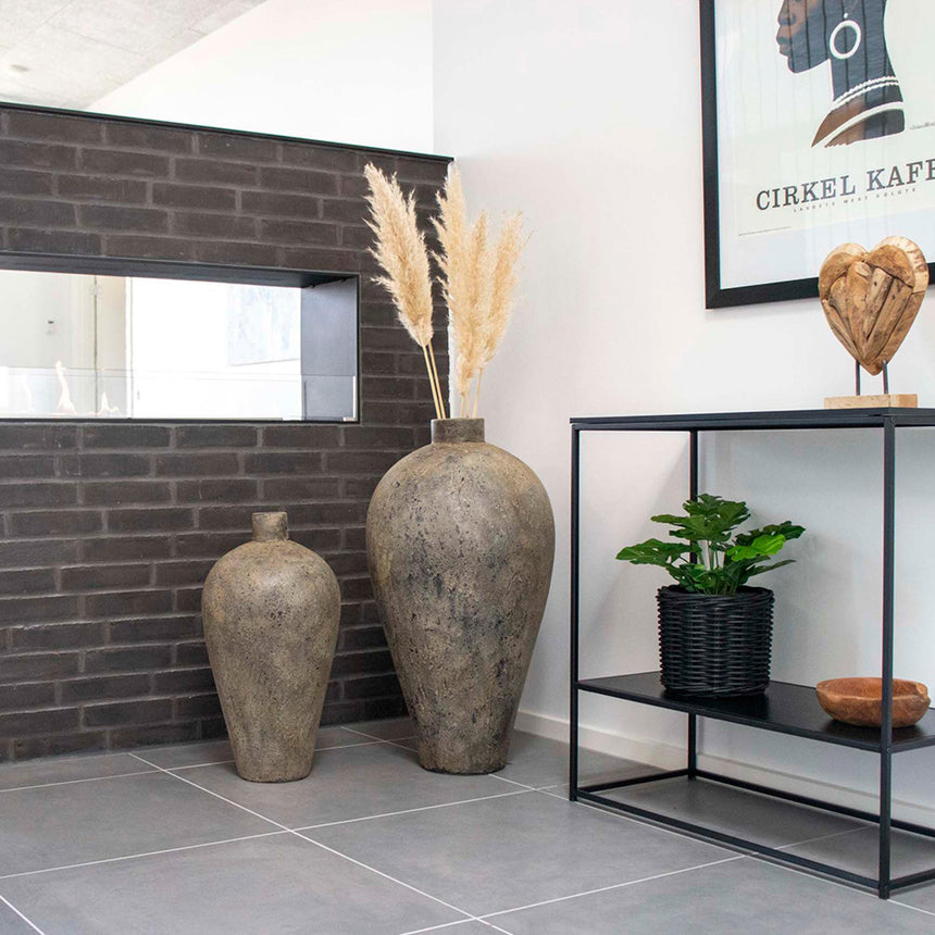 Corvo Brown Terracotta Decoration Pot - 40cm x 80cm-5