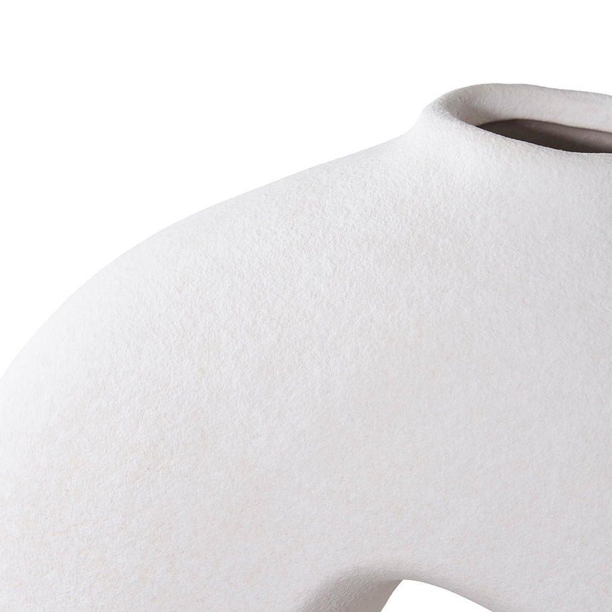 White Ceramic Vase-3