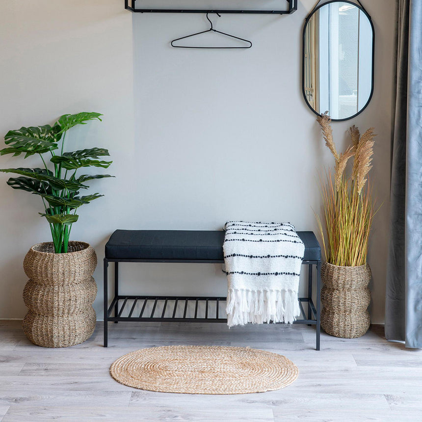 Bombay Natural Jute Oval Doormat  - 80cm x 50cm-2