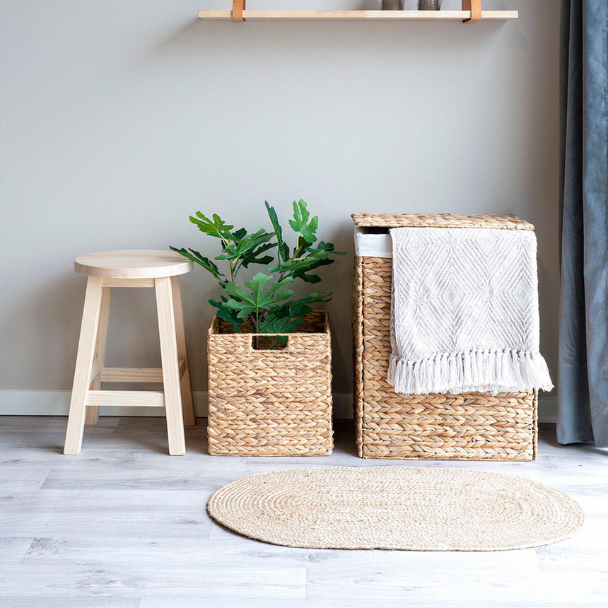 Bombay Natural Jute Oval Doormat  - 80cm x 50cm-4