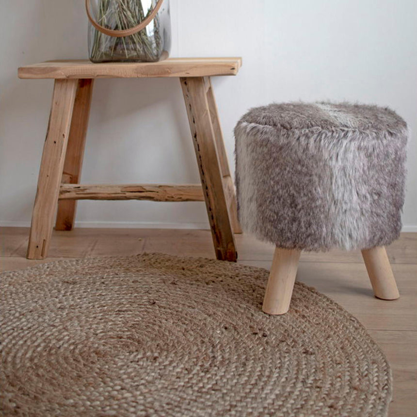 Bombay Natural Jute Round Rug   - 150cm x 150cm-2