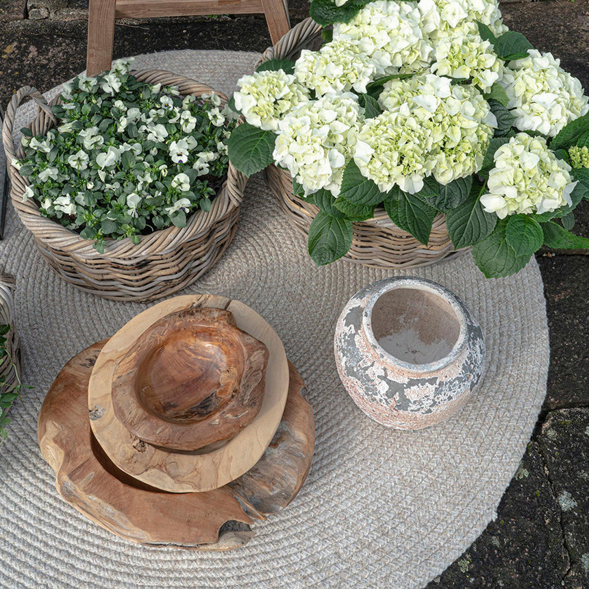 Menorca Sand Round Rug - 120cm x 120cm-6