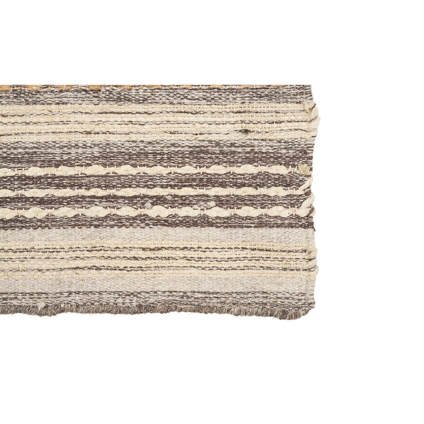 Morena Grey Hallway Runner Rug - 180cm x 80cm-2