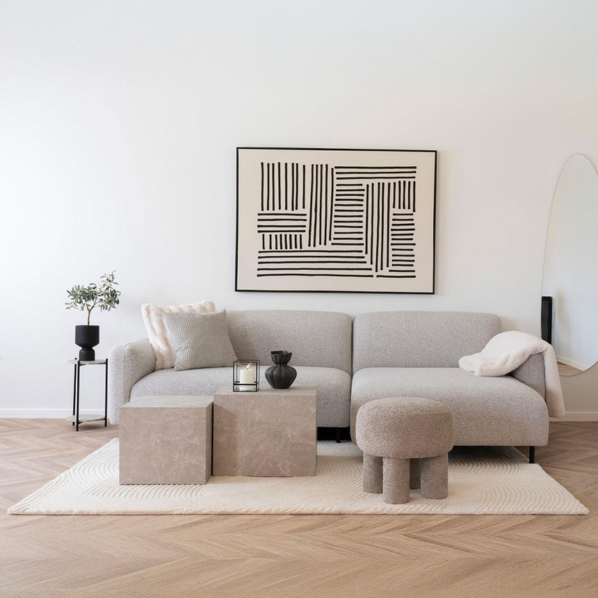 Pune Ivory Rug - 160cm x 230cm-3