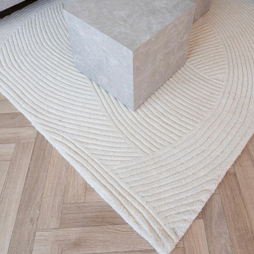 Pune Ivory Rug - 160cm x 230cm-4