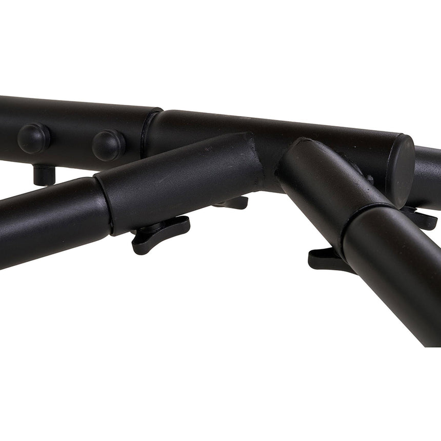 Patras Faux Rattan and Metal Garden Hanging Chair-9