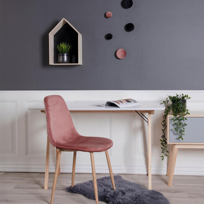 Vojens White Writing Desk-4