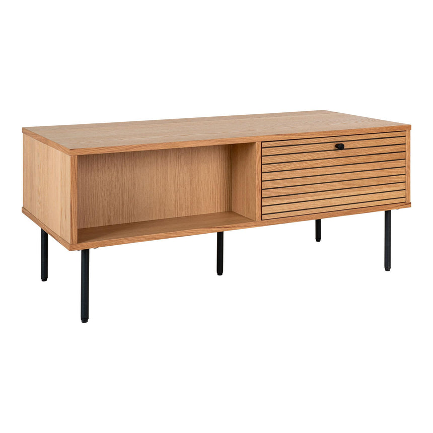 Kyoto Oak 1 Drawer Coffee Table-2
