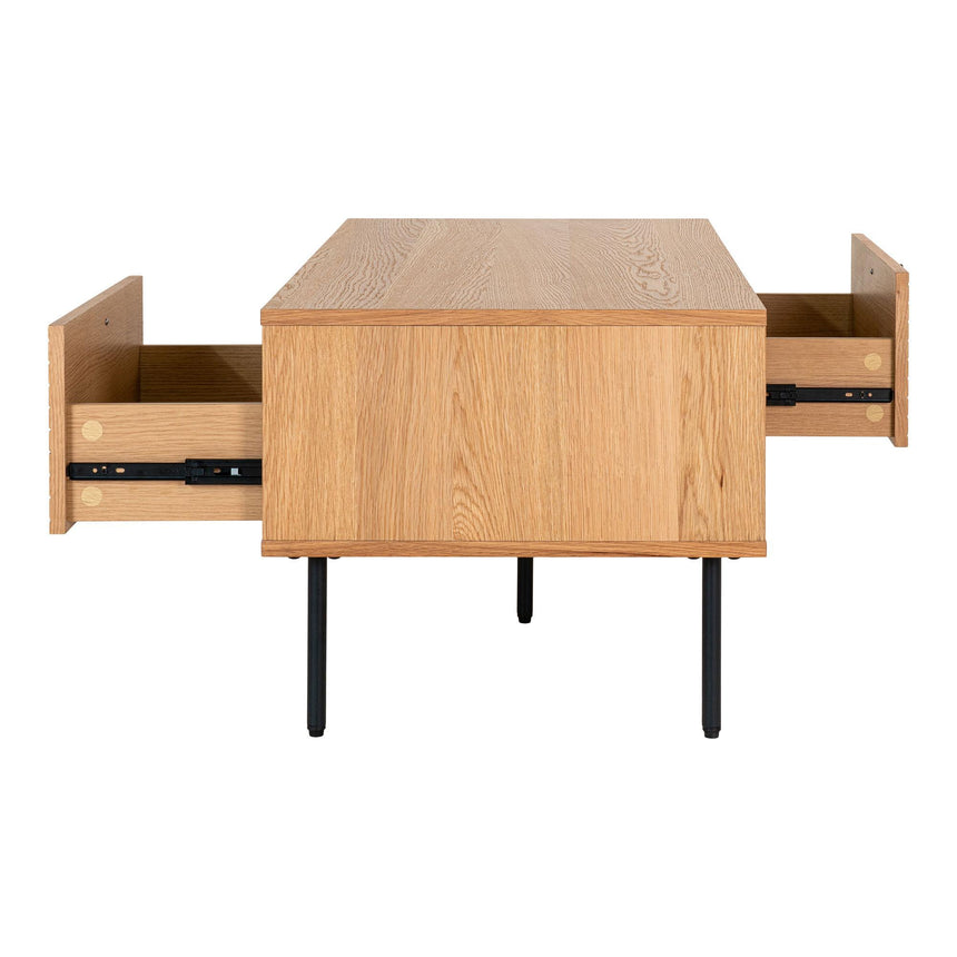 Kyoto Oak 1 Drawer Coffee Table-7
