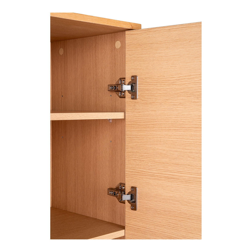 Kyoto Oak 2 Door Hall Cabinet-5