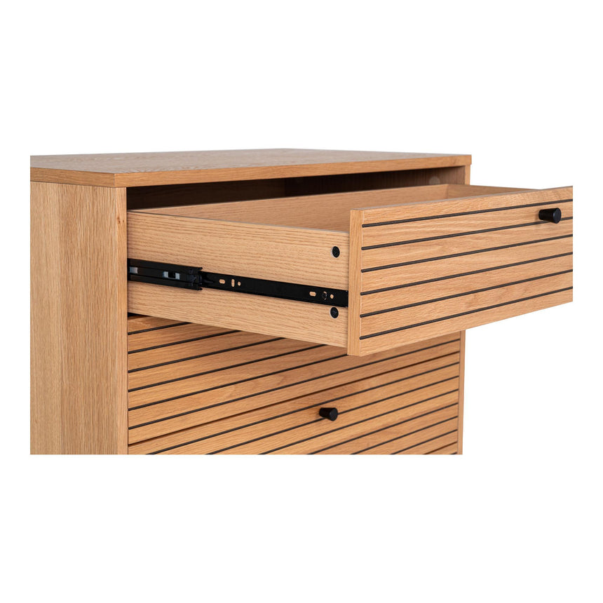 Kyoto Oak 4 Drawer Chest-5