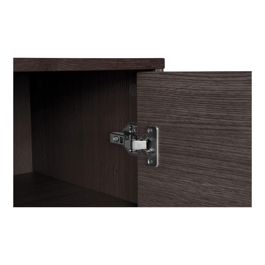 Kyoto Smoked Oak 2 Door Medium Sideboard - 150cm-8