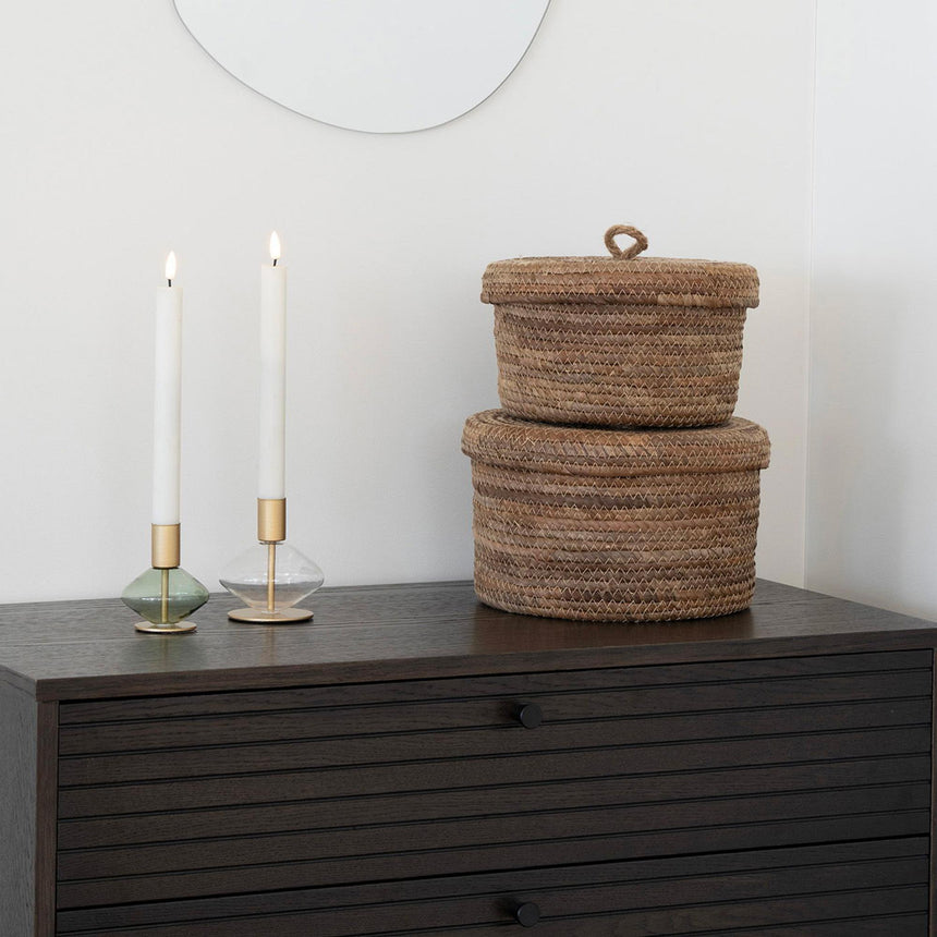 Kyoto Smoked Oak 4 Drawer Chest-3