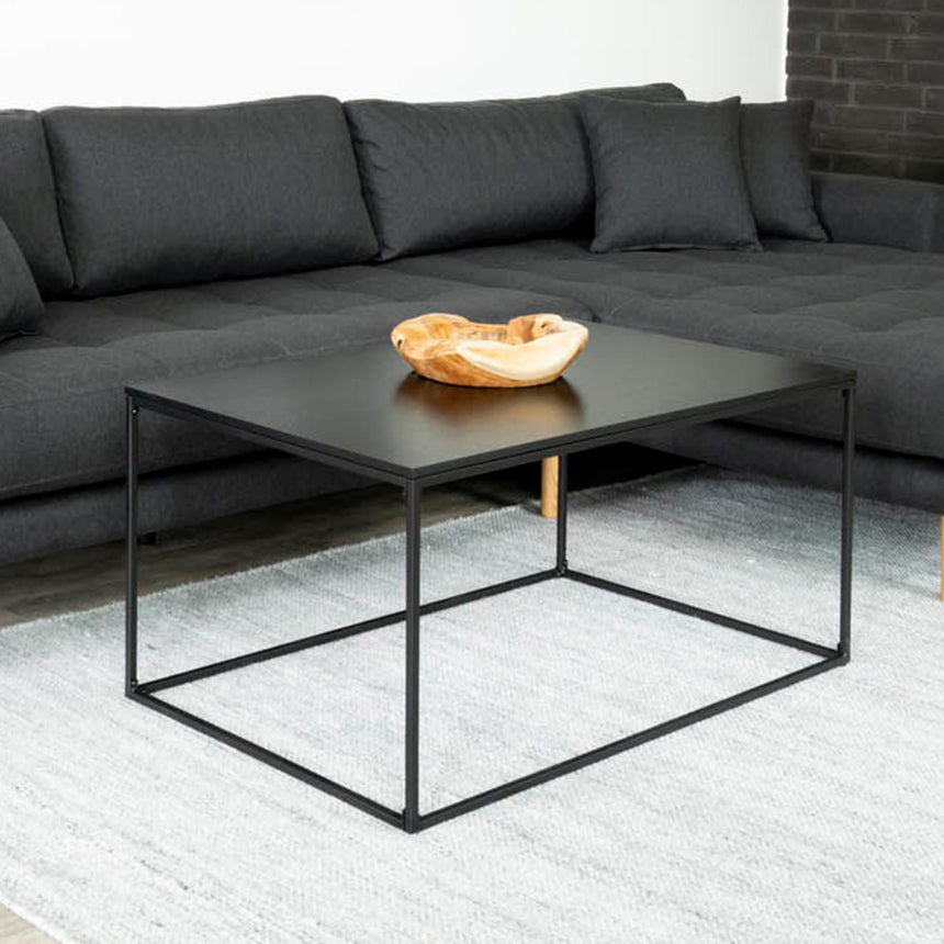 Vita Black Melamine Coffee Table-6