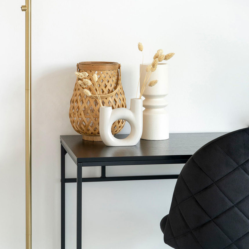 Vita Black Melamine Writing Desk-5